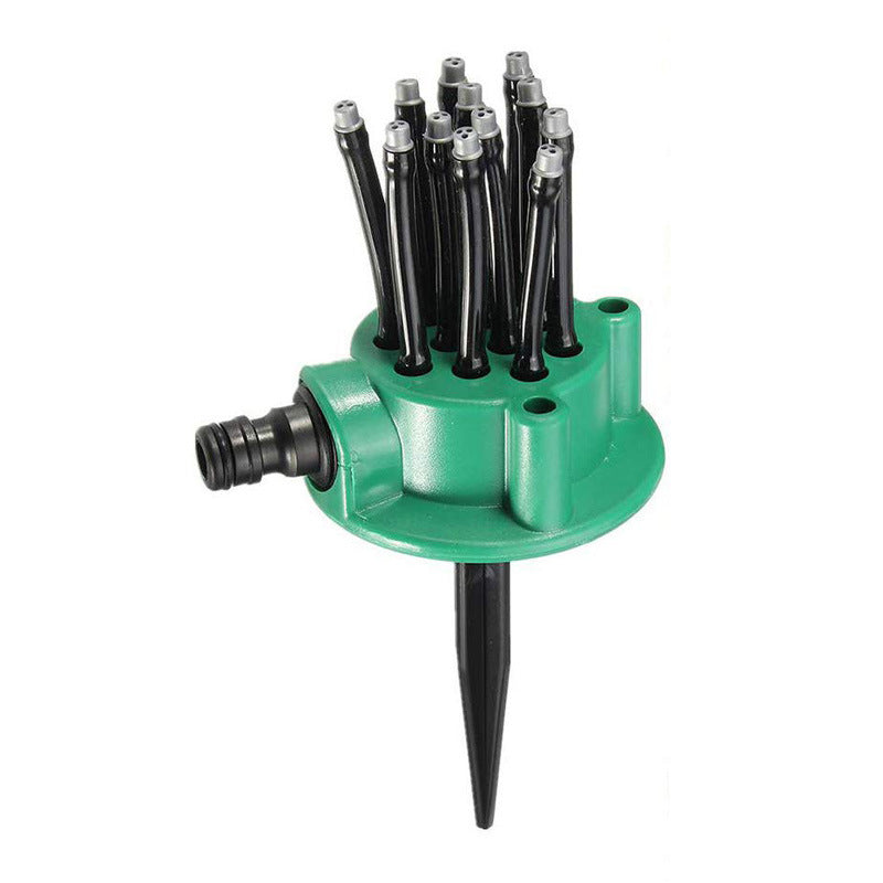 360-Degree Automatic Multi-Head Garden Sprinkler